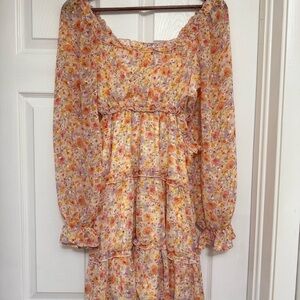 Jessica Simpson Multicolor Floral Dress